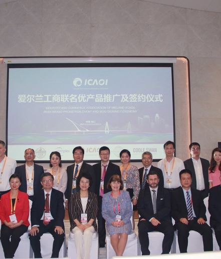 Irish Brand Promotion Event and Signing Ceremony at the first CICPE